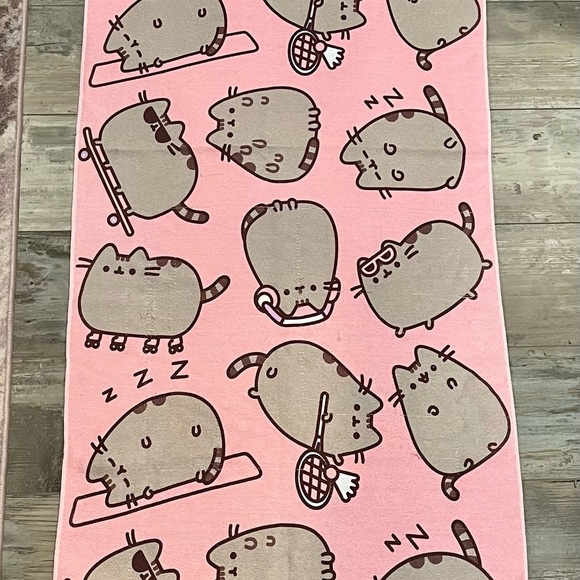 Pusheen Other - Culturefly Pusheen Yoga Towel Mat One Size